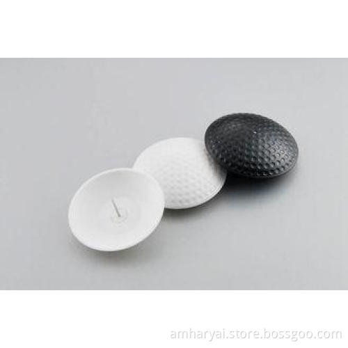 Large Golf AM Hard Tag 58KHz Black And White For Shop Check